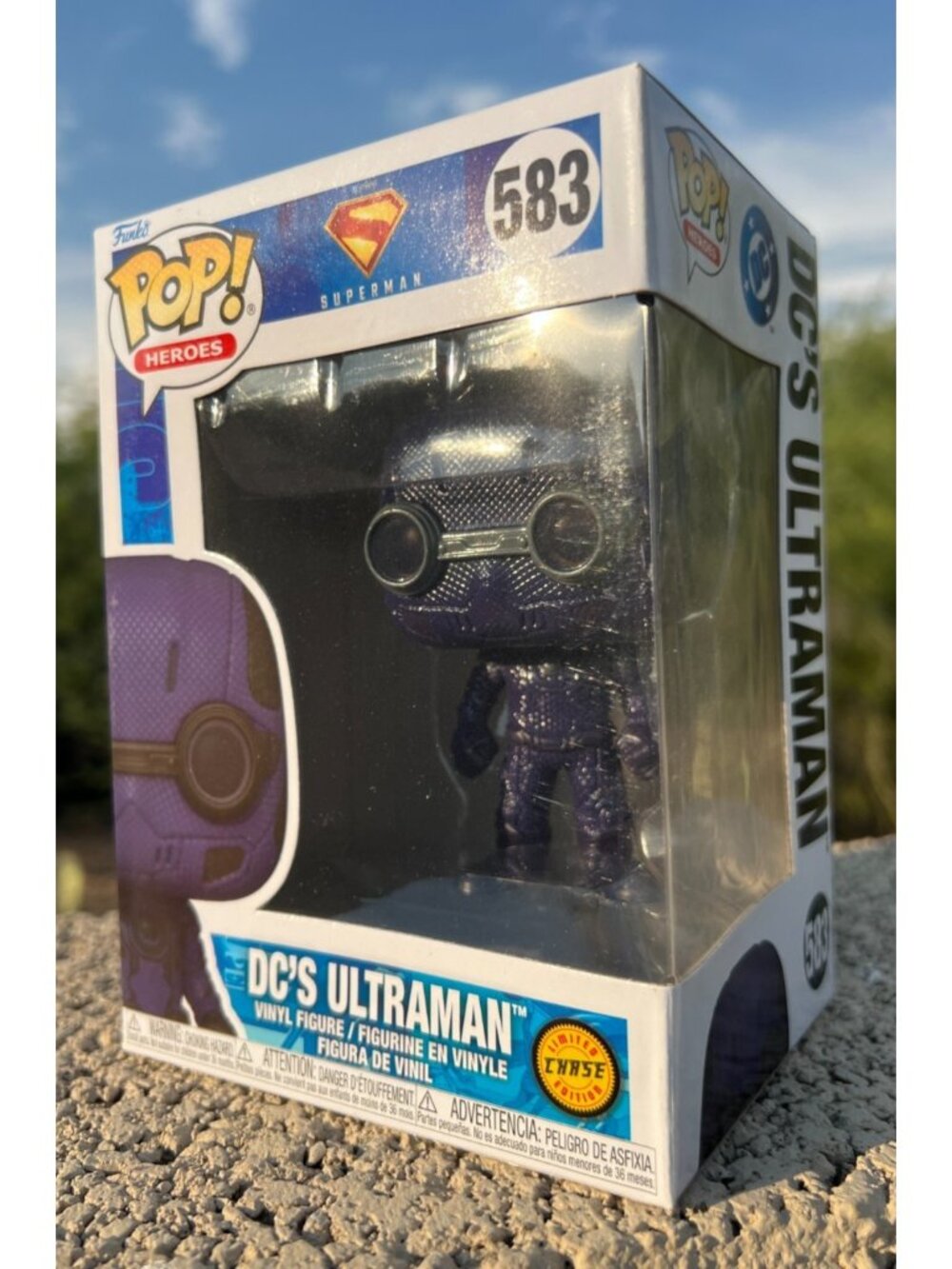 Funko Pop Heroes - Superman - DC's Ultraman (#583, NEW, CHASE)